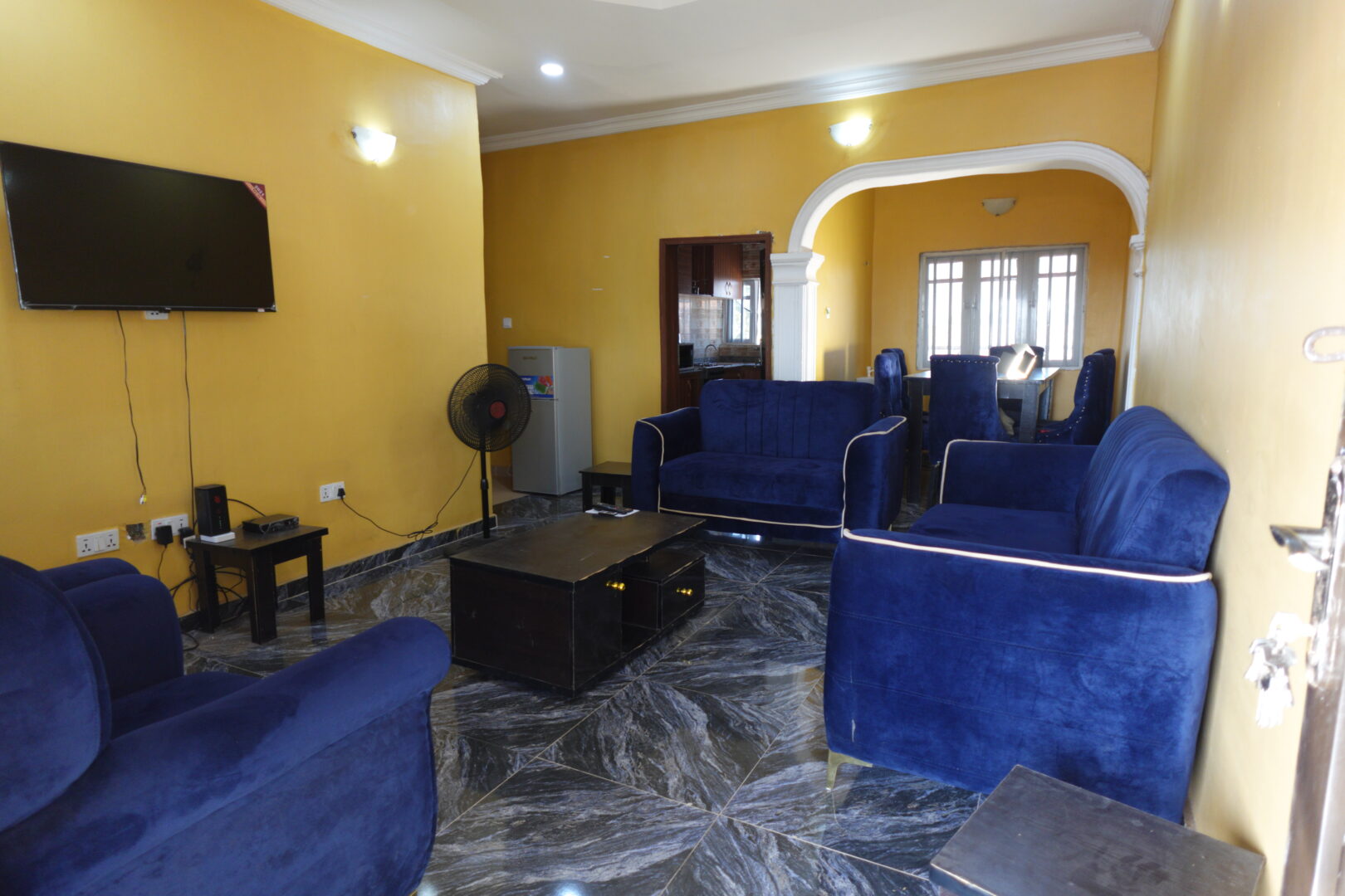 Spacious 3-Bedroom Serviced Apartment with Balcony in Saki